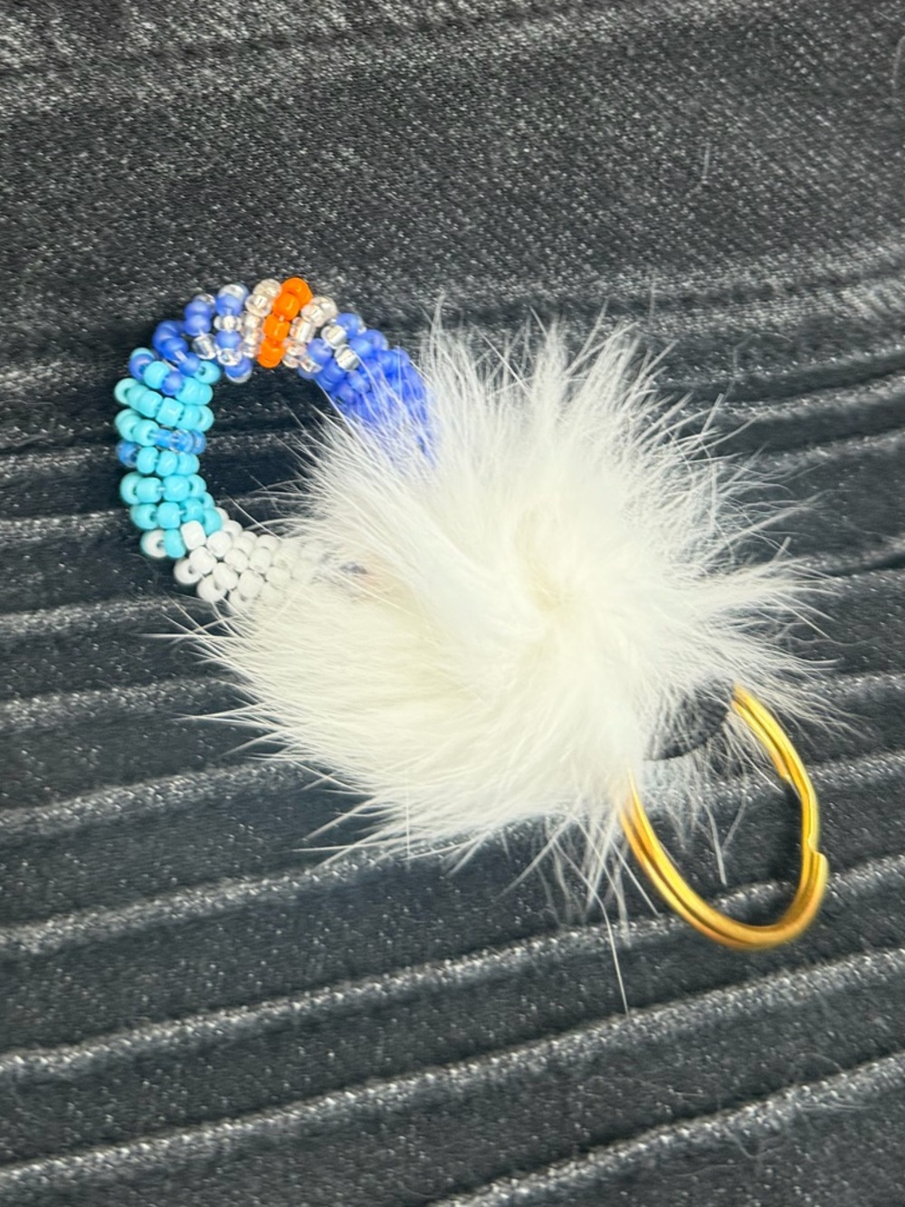 🪡Handmade Beaded Keychain ☀️ ☁️ - Picture 3 of 5